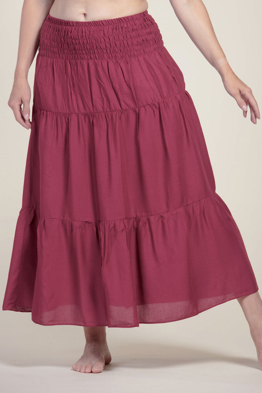 Boho Burgundy Artisan Hame - Berry Piper
