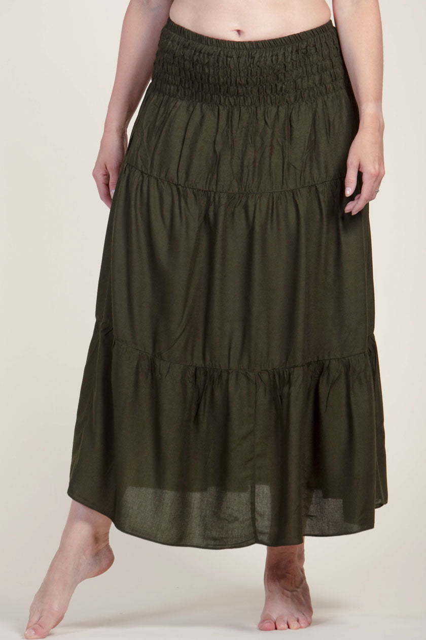 Boho Green Artisan Hame - Berry Piper