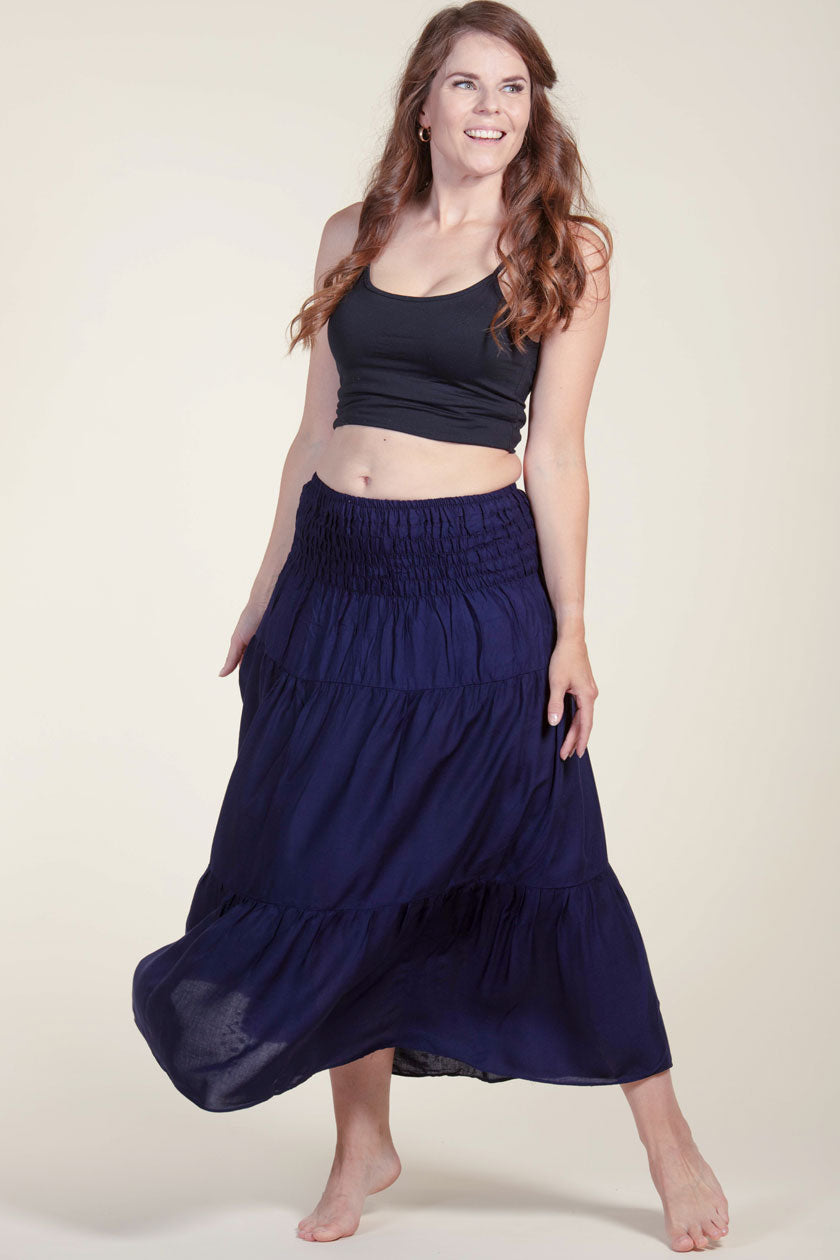 Boho Navy Artisan Hame - Berry Piper
