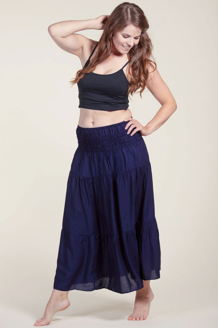 Boho Navy Artisan Hame - Berry Piper