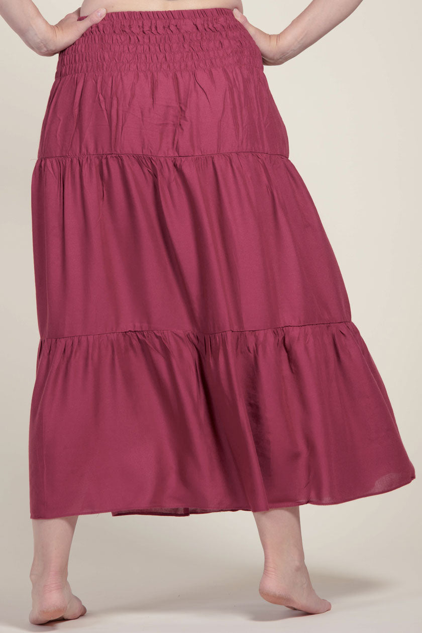 Boho Burgundy Artisan Hame - Berry Piper