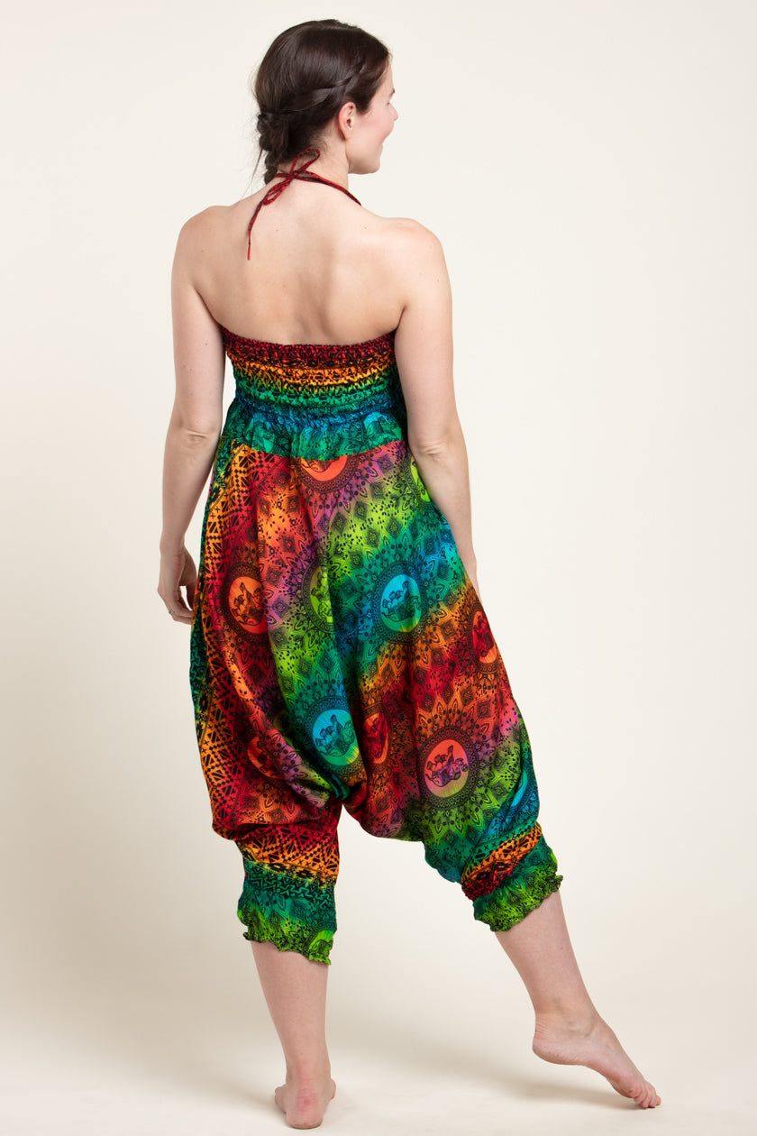 Rainbow Elephant Artisan Jumpsuit Haaremihousut - Berry Piper