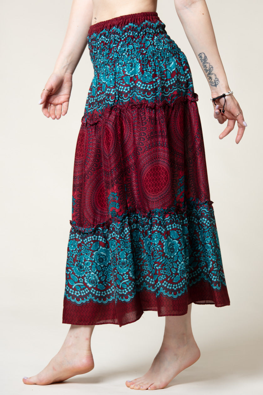 Mandala Red Artisan Hame - Berry Piper